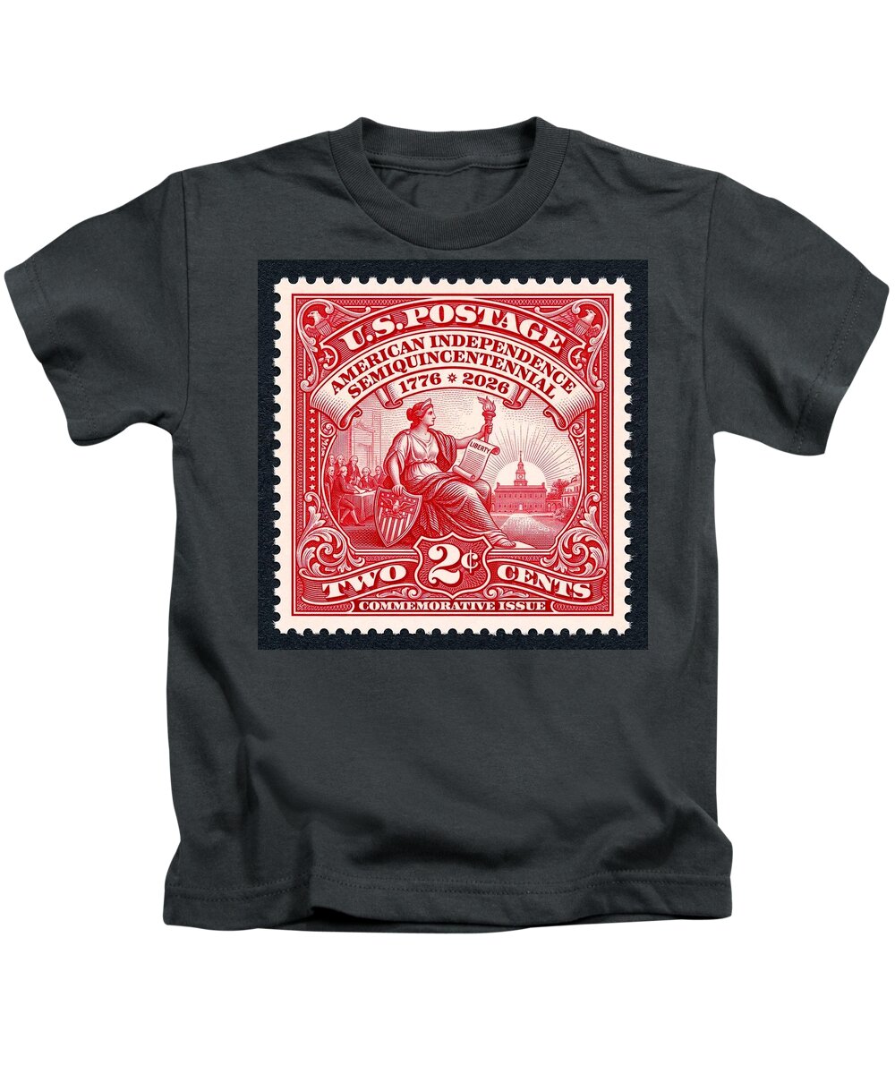 American Independence 2c II - Kids T-Shirt
