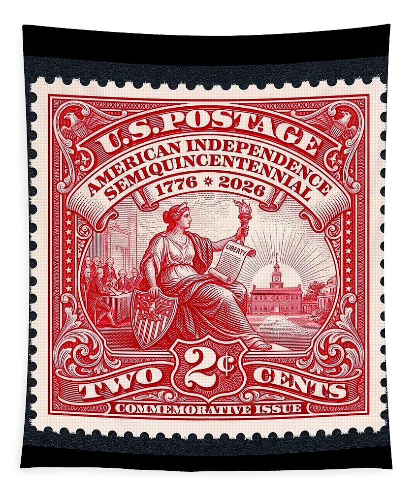 American Independence 2c II - Tapestry