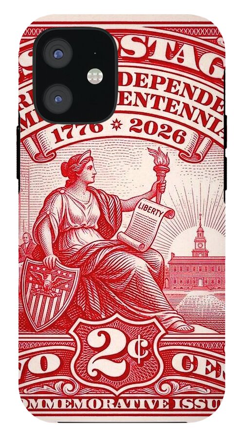 American Independence 2c II - Phone Case