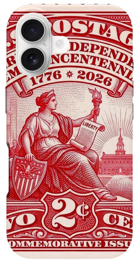 American Independence 2c II - Phone Case