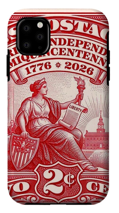American Independence 2c II - Phone Case