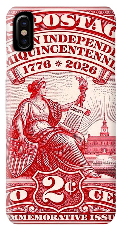 American Independence 2c II - Phone Case