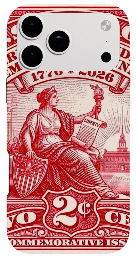 American Independence 2c II - Phone Case