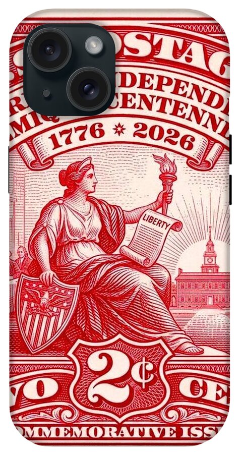 American Independence 2c II - Phone Case