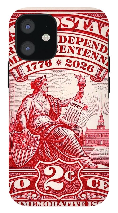 American Independence 2c II - Phone Case