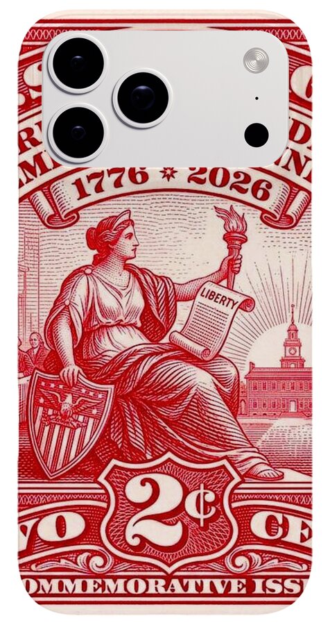 American Independence 2c II - Phone Case