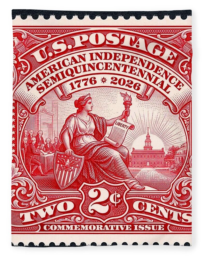 American Independence 2c II - Blanket
