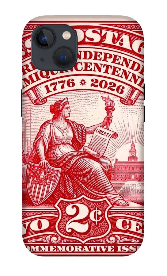 American Independence 2c II - Phone Case