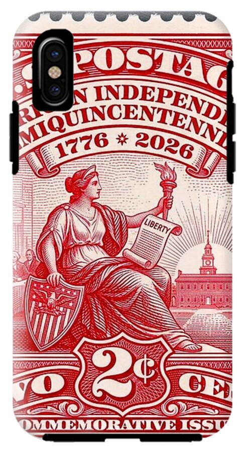 American Independence 2c II - Phone Case