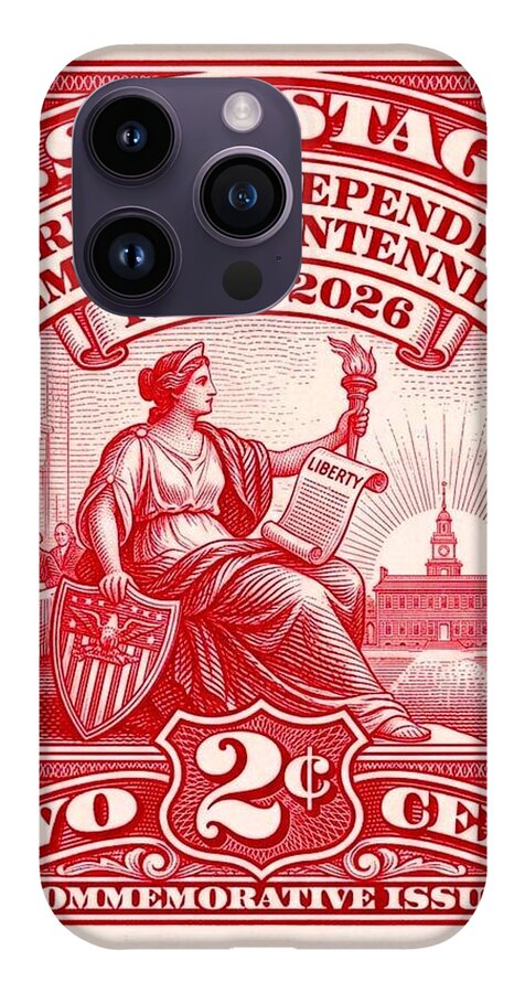 American Independence 2c II - Phone Case