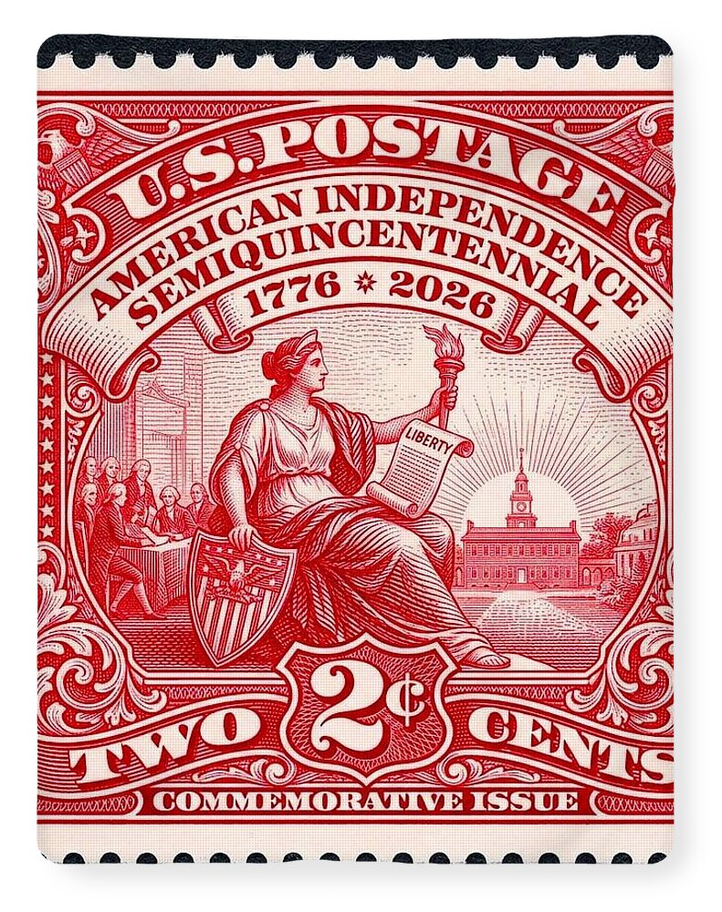 American Independence 2c II - Blanket