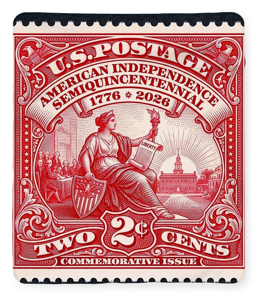 American Independence 2c II - Blanket