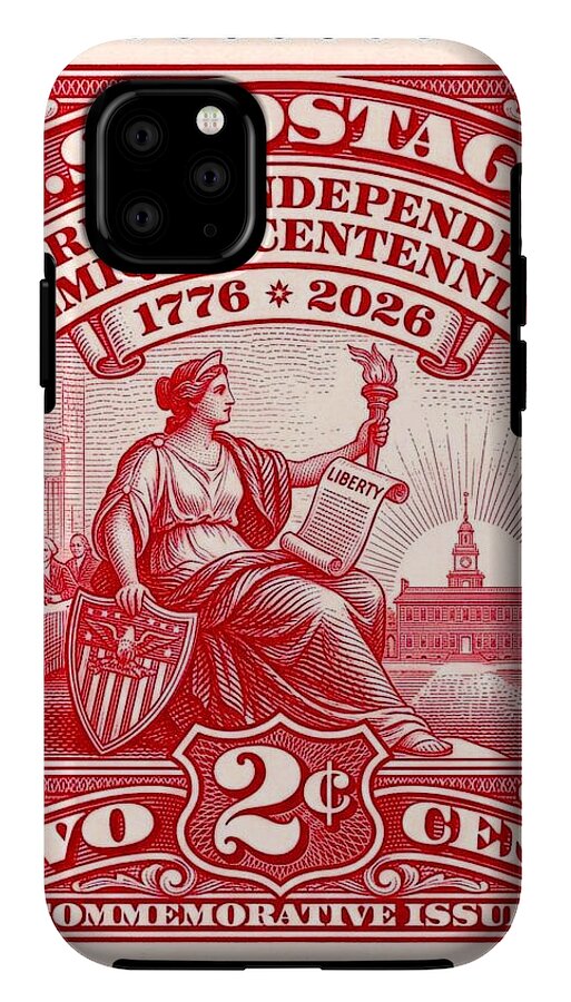 American Independence 2c II - Phone Case