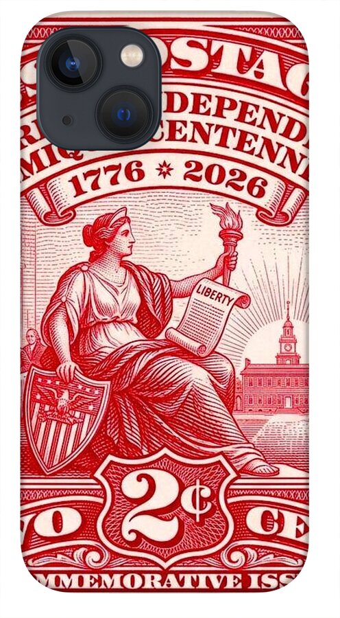 American Independence 2c II - Phone Case