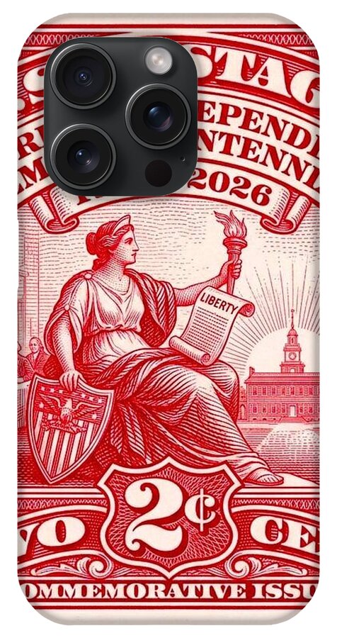 American Independence 2c II - Phone Case
