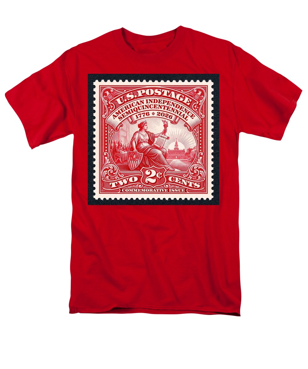 American Independence 2c II - Men's T-Shirt  (Regular Fit)