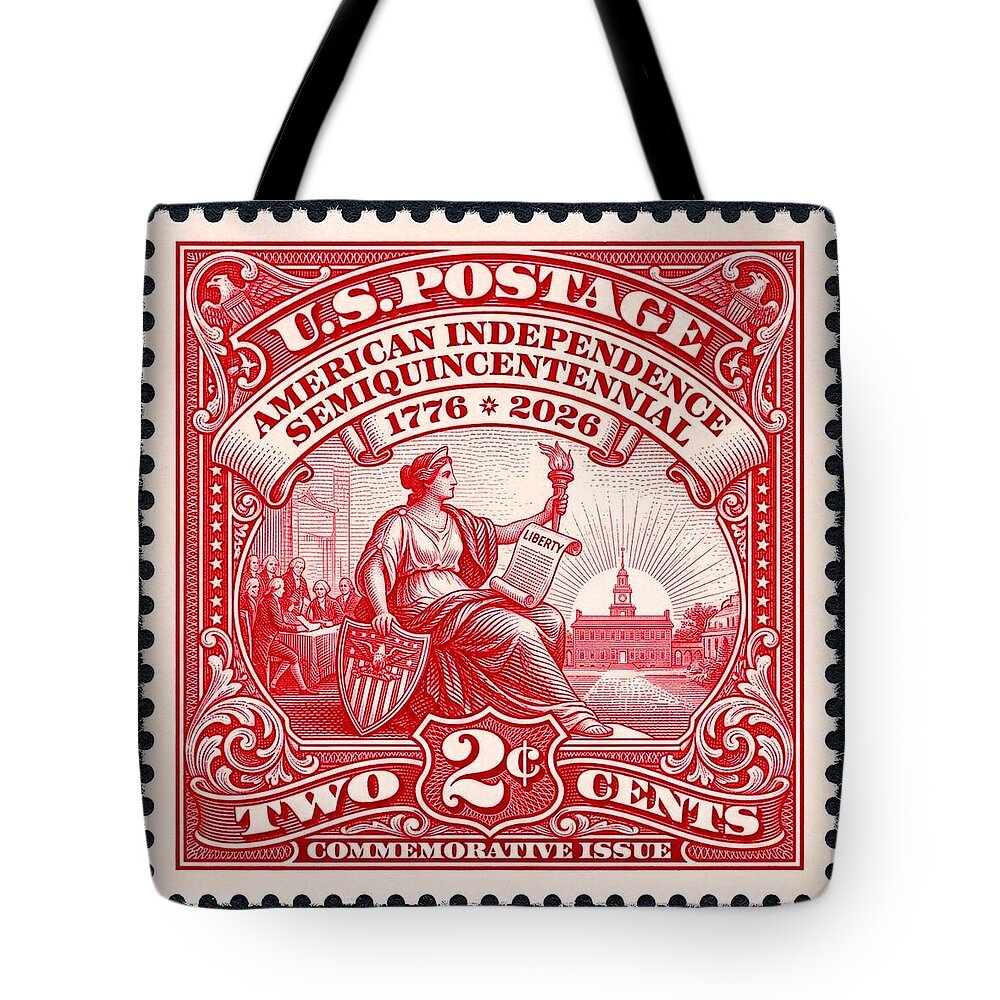 American Independence 2c II - Tote Bag