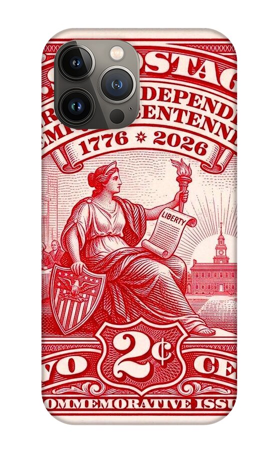 American Independence 2c II - Phone Case