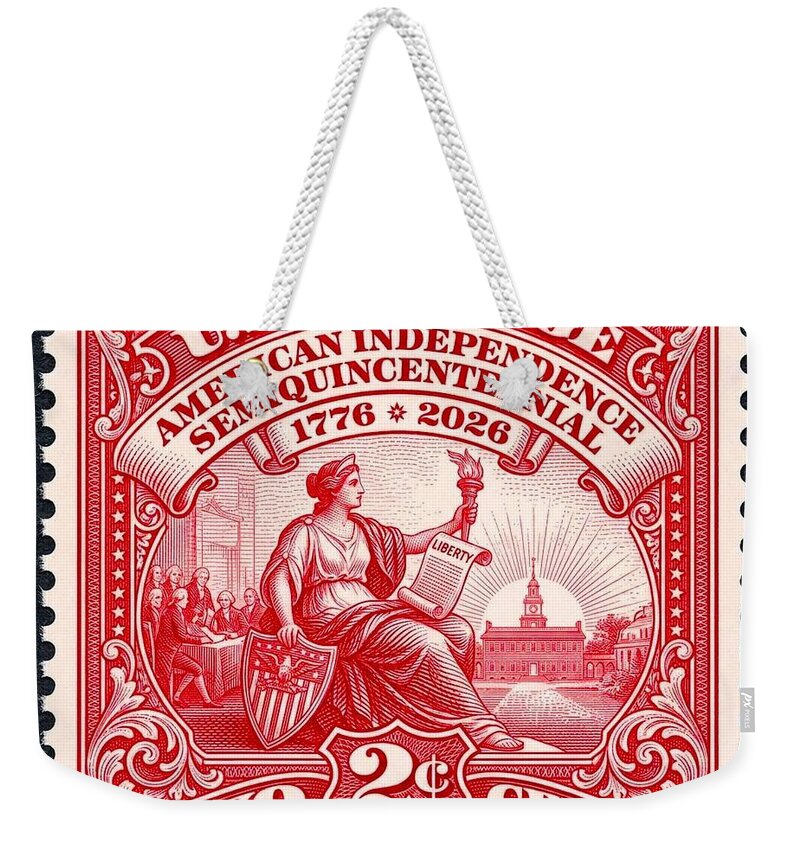 American Independence 2c II - Weekender Tote Bag