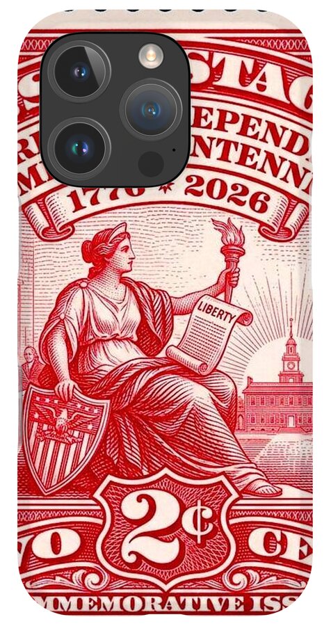 American Independence 2c II - Phone Case