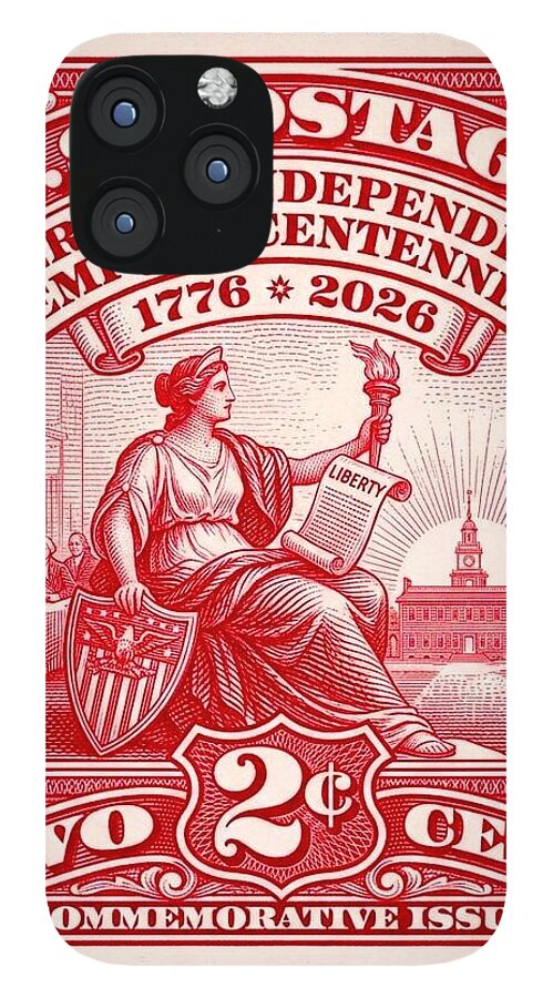 American Independence 2c II - Phone Case