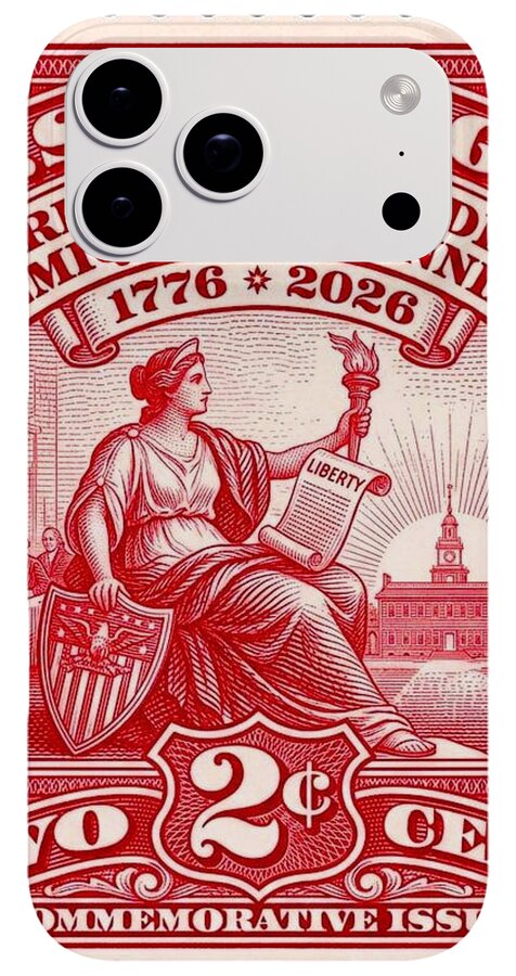 American Independence 2c II - Phone Case