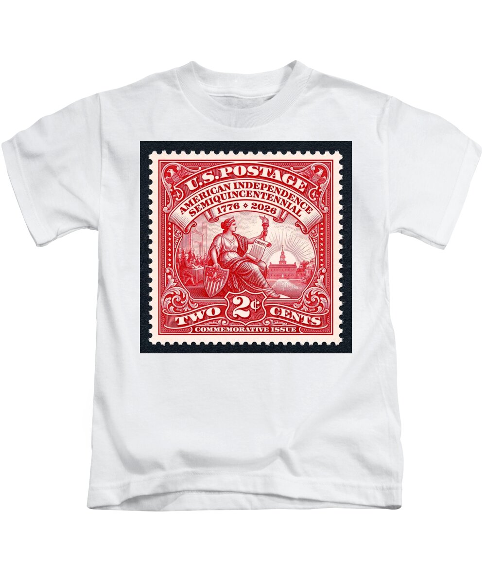 American Independence 2c II - Kids T-Shirt