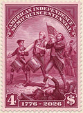 American Independence $4 - Art Print