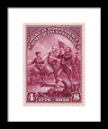 American Independence $4 - Framed Print
