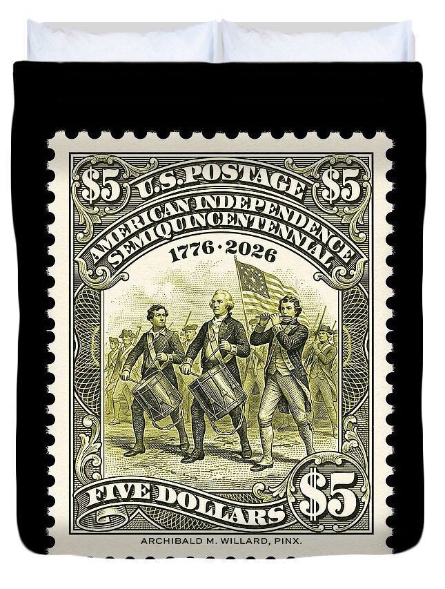 American Independence $5 - Duvet Cover