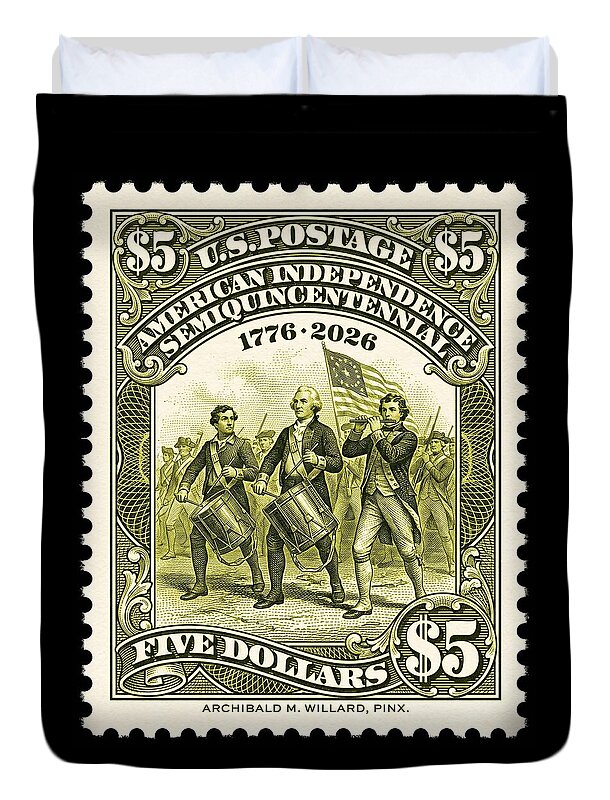 American Independence $5 - Duvet Cover