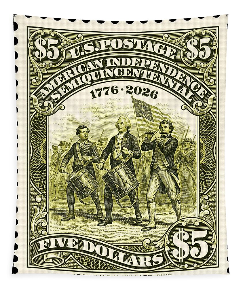 American Independence $5 - Tapestry