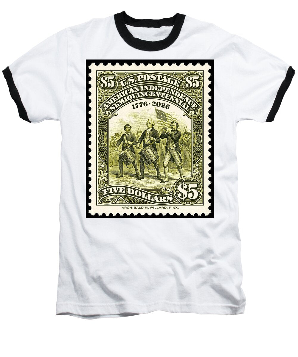 American Independence $5 - Baseball T-Shirt