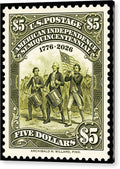 American Independence $5 - Acrylic Print