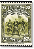 American Independence $5 - Greeting Card