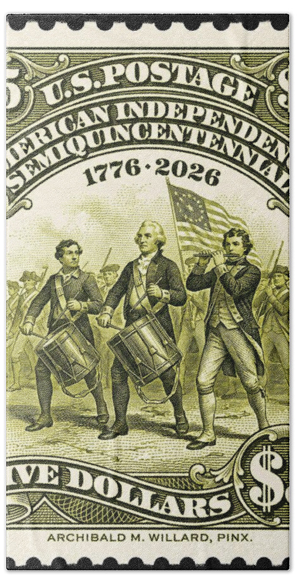American Independence $5 - Beach Towel