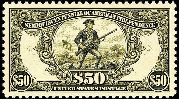 American Independence $50 - Art Print