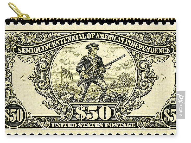 American Independence $50 - Zip Pouch