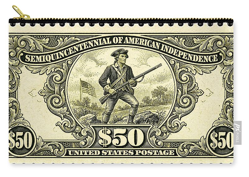 American Independence $50 - Zip Pouch