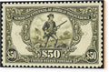 American Independence $50 - Wood Print