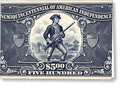 American Independence $500 - Greeting Card