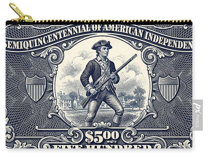 American Independence $500 - Zip Pouch
