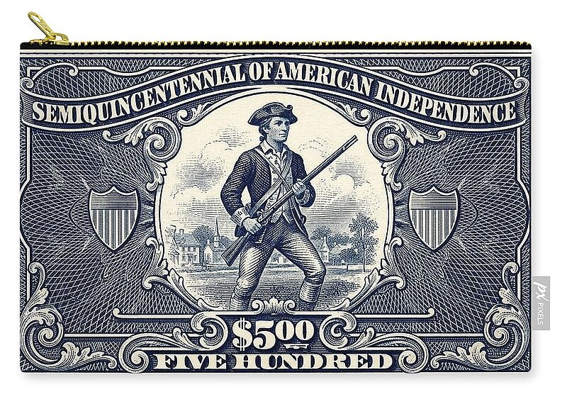 American Independence $500 - Zip Pouch