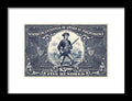 American Independence $500 - Framed Print