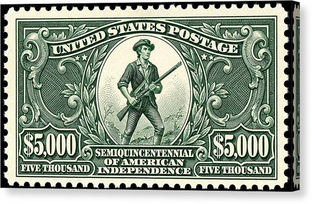 American Independence $5,000 - Canvas Print