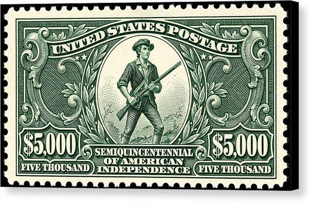 American Independence $5,000 - Canvas Print