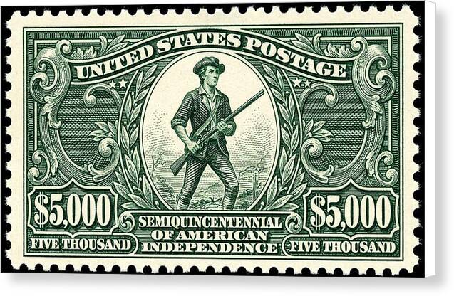 American Independence $5,000 - Canvas Print