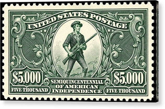 American Independence $5,000 - Acrylic Print