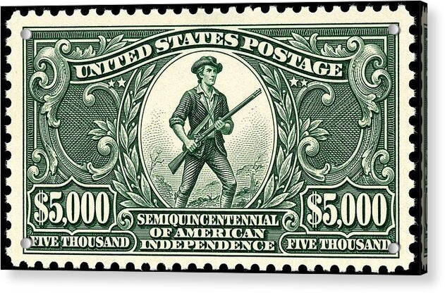 American Independence $5,000 - Acrylic Print