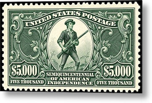 American Independence $5,000 - Metal Print